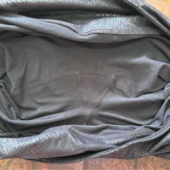 Black Snake Skin Patterned Leggings - Picture 8 of 8